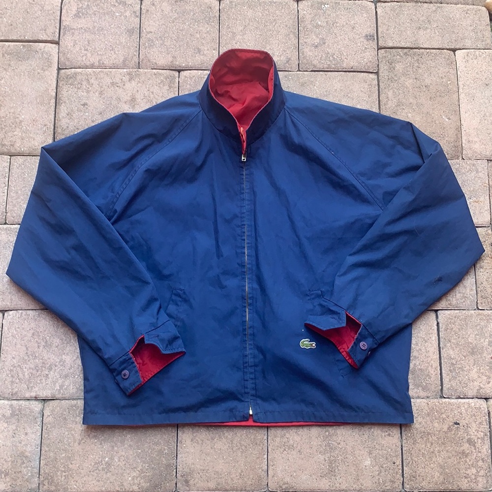 Vintage Lacoste Mens Reversible Jacket Gem vintage-lacoste-mens-reversible-jacket-gem